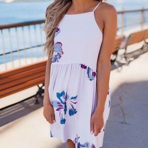 Lilac Babydoll Dress